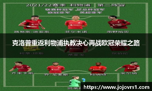 金年会克洛普重返利物浦执教决心再战欧冠荣耀之路